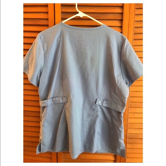 Grey’s Anatomy Womens Mock-wrap scrub top - Picture 2 of 5